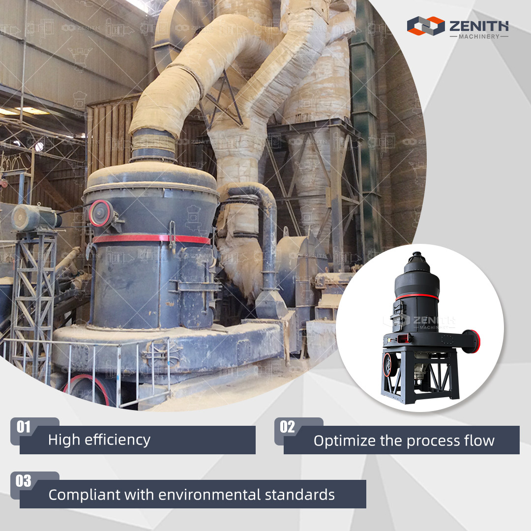 Modern automated control panel for monitoring and adjusting Zenith grinding mill parameters